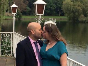 Samantha Brook and her soulmate, Andy, aka Mr Sexy Pants or MSP for short